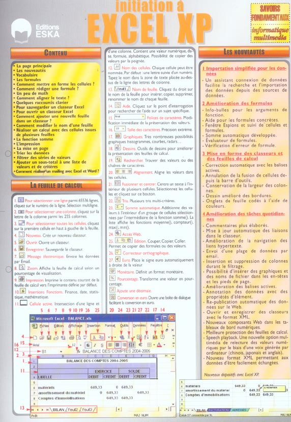 Initiation à Excel XP