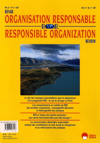 Revue de l'Organisation Responsable Volume 12 N° 2/2017