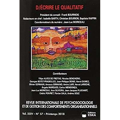 Revue internationale de psychosociologie N° 57, Printemps 2018 : D/écrire le qualitatif