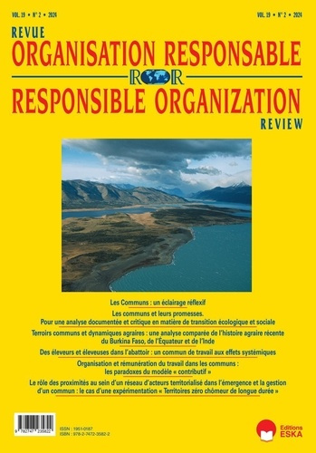 Revue de l'Organisation Responsable 2-2024. Les Communs : un éclairage réflexif