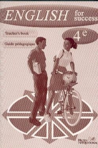 English for success 4e Teacher's book