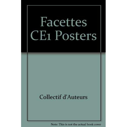 Facettes ce1 posters