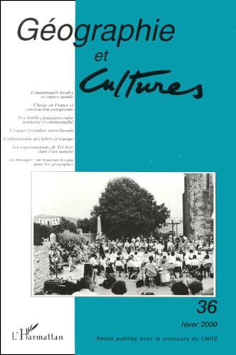 Géographie et Cultures N° 36, hiver 2000
