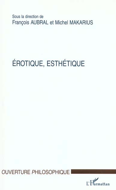 Erotique, esthétique