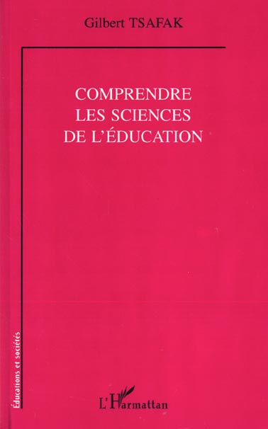 Comprendre les sciences de l'éducation
