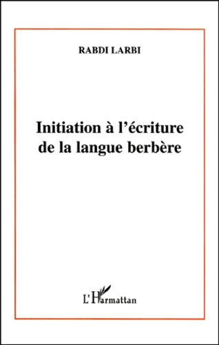 Initiation à l'écriture de la langue berbère