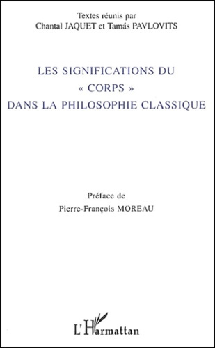 Les significations du "corps" dans la philosophie classique