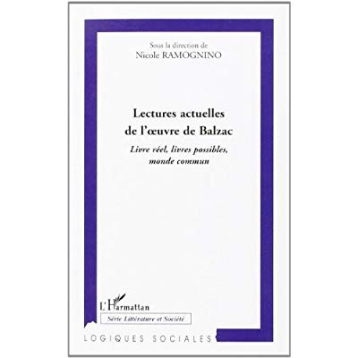 Lecture actuelles d'oeuvres de Balzac 2