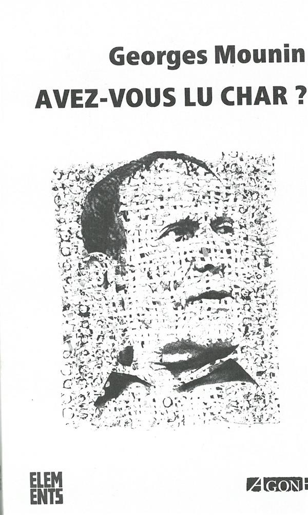 Avez-vous lu Char ? 4e édition