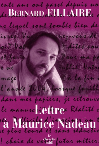 Lettre à Maurice Nadeau