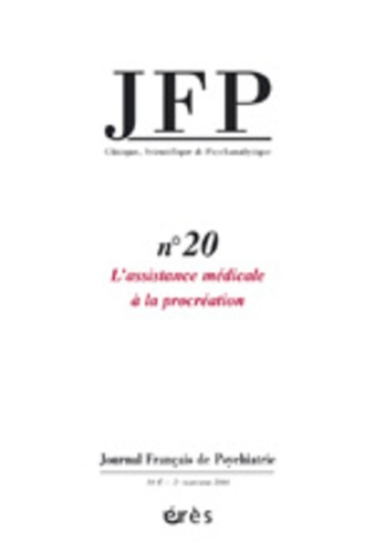 JFP 20 - L'AIDE MEDICALE A LA PROCREATION