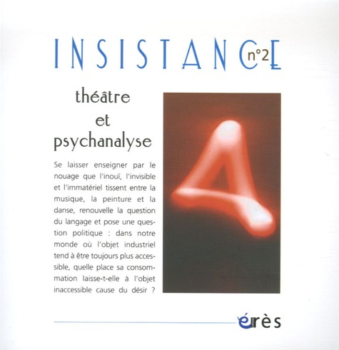Insistance N° 2 : Théâtre et psychanalyse