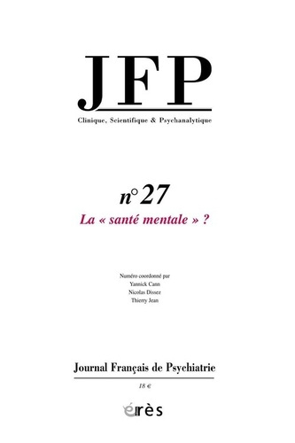 JFP 27 - SANTE MENTALE