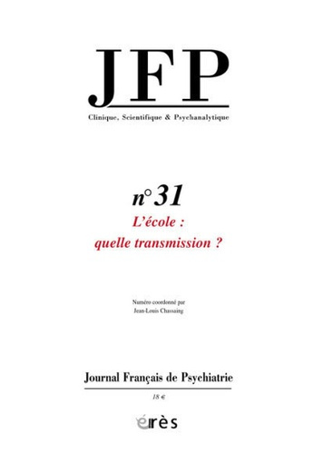 JFP 31 - L'ECOLE
