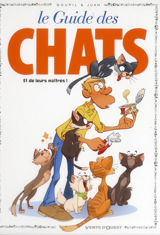 Les guides en BD Tome 40 : Le Guide des chats
