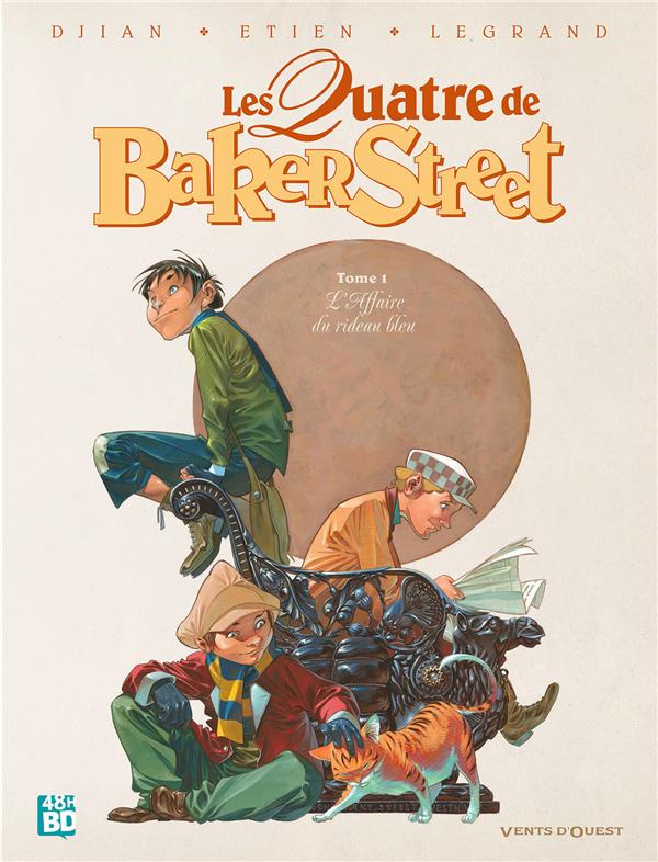Les quatre de Baker Street - 48h BD/01/L'Affaire du rideau bleu