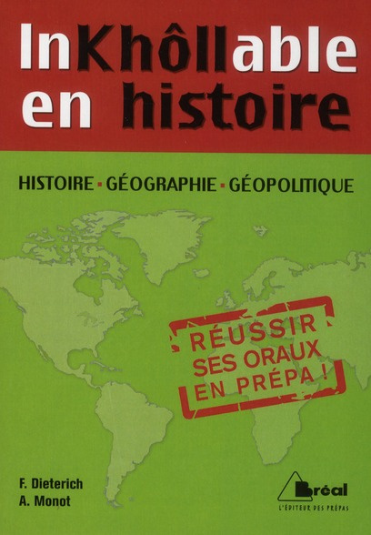 Inkhôllable en histoire, géographie, géopolitique en prépas