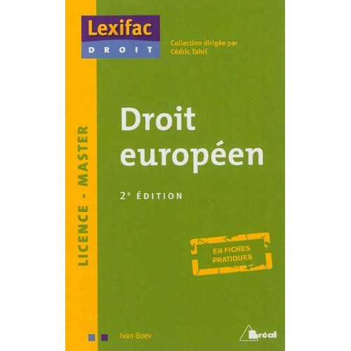 Droit européen. 2e édition