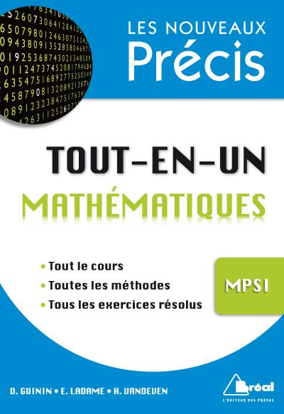 Tout-en-un Mathématiques MPSI