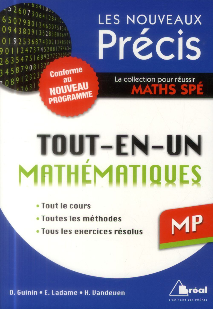 Mathématiques MP tout-en-un
