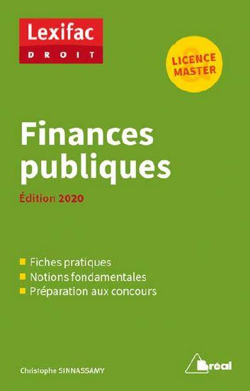 Finances publiques. Edition 2020