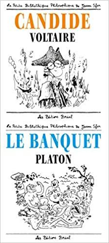 Pack en 2 volumes : Le banquet, Platon ; Candide, Voltaire