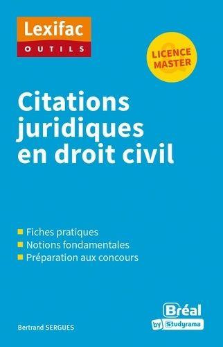Citations juridiques en droit civil