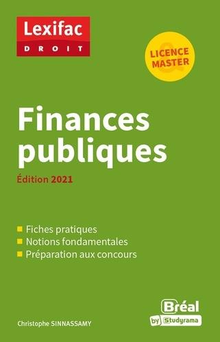 Finances publiques. Edition 2021