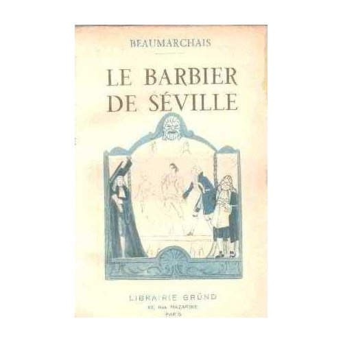 L'Avant-Scène théâtre N° 457 premier octobre 1970 : Le barbier de Séville