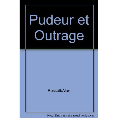 Pudeur et outrage