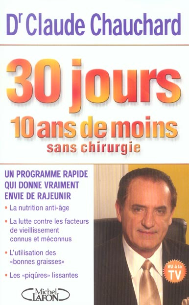 30 jours, 10 ans de moins sans chirurgie. Un programme rapide qui donne vraiment envie de rajeunir