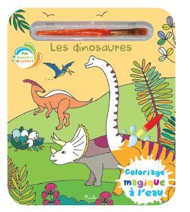Les dinosaures. Avec un pinceau
