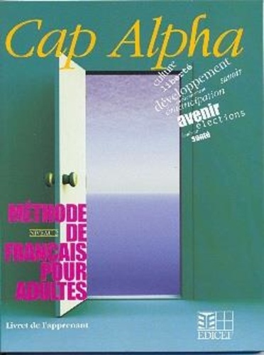 Cap alpha niveau 2 livret apprenant