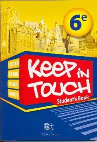 KEEP IN TOUCH 6eme Student's Book Sénégal