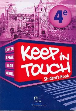 Keep in touch 4eme student's book senegal