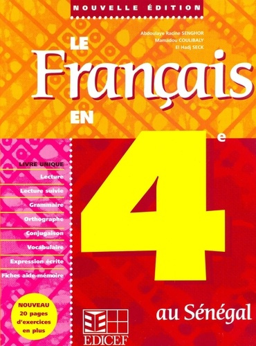 Le francais en 4e senegal eleve