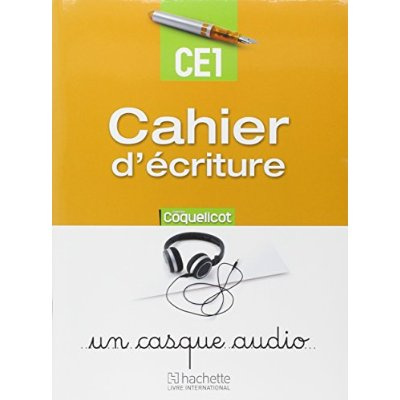 Cahier d'écriture CE1 Coquelicot