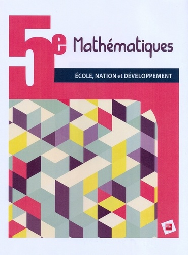 Mathematiques 5e RCI Elève Ecole, Nation et Développement