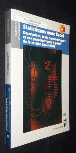 Statistiques avec Excel. Descriptives, tests paramétriques et non paramétriques à partir de la versi