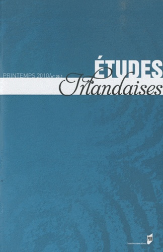 Etudes irlandaises N° 35-1, Printemps 2010