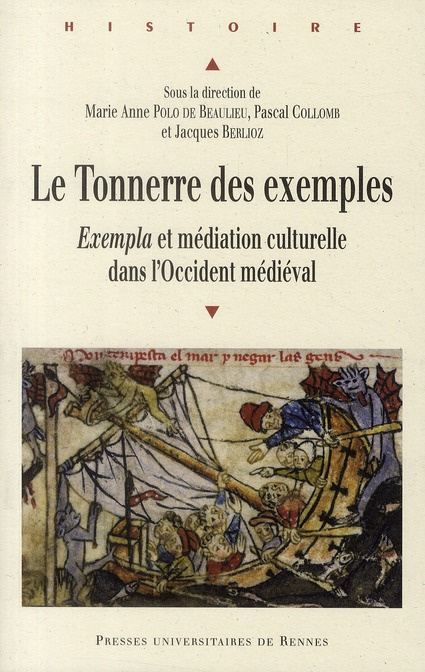 Le tonnerre des exemples. Exempla et médiation culturelle dans l'Occident médiéval