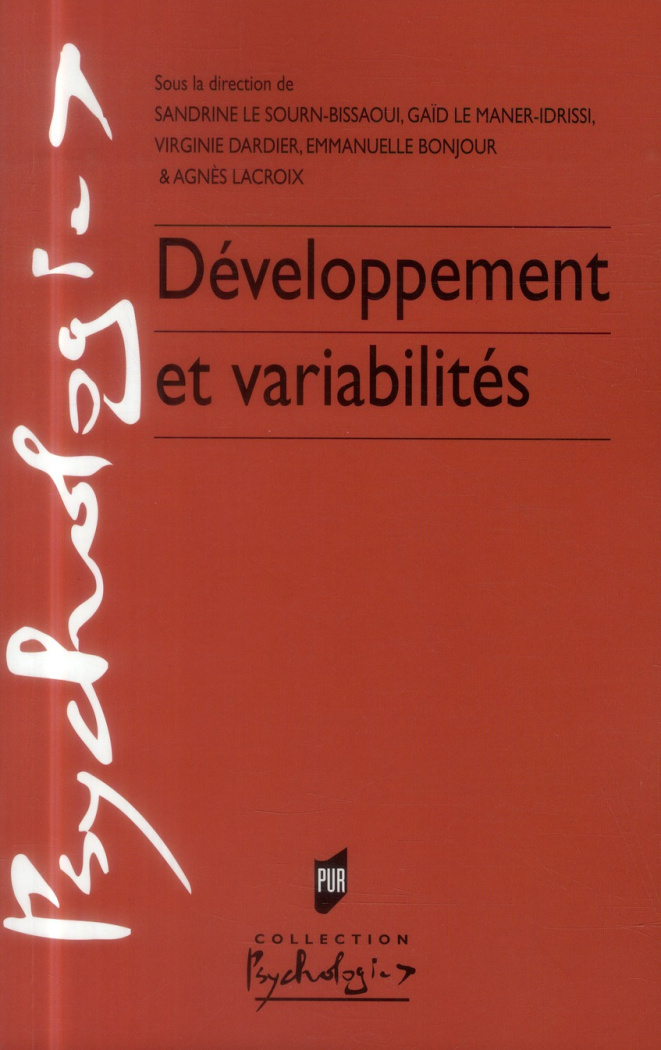 Développement et variabilités