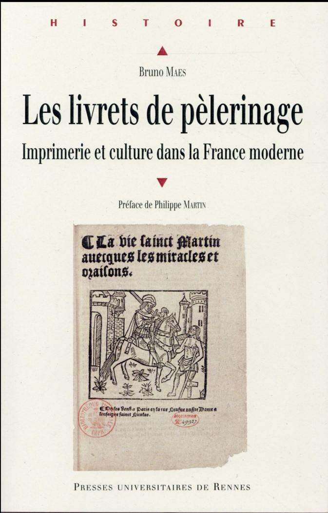 Les livrets de pèlerinage. Imprimerie et culture dans la France moderne