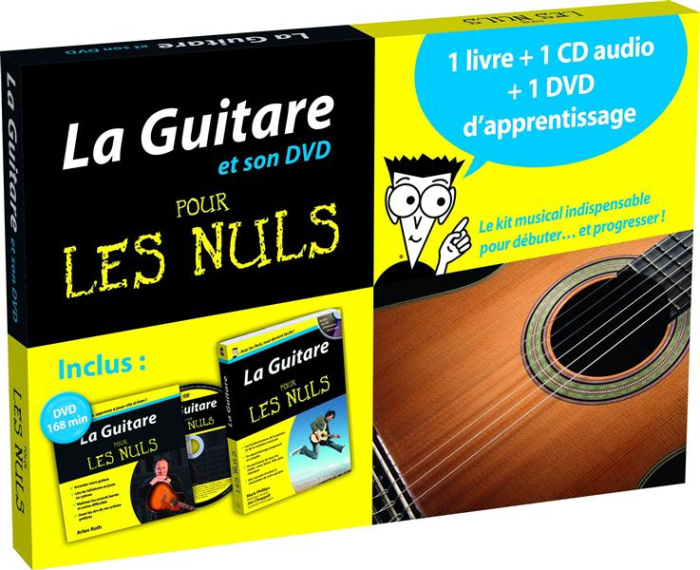 La guitare pour les nuls. Avec 1 DVD   1 CD AUDIO