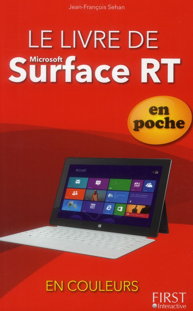 Le livre de Microsoft Surface RT