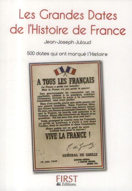 Les grandes dates de l'Histoire de France