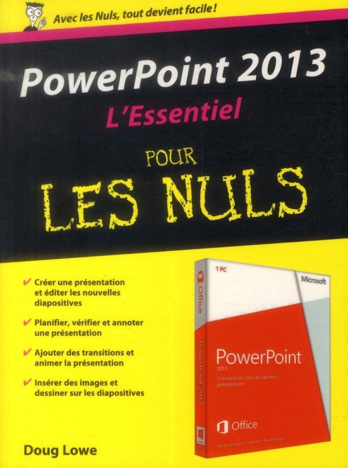PowerPoint 2013 L'Essentiel pour les Nuls
