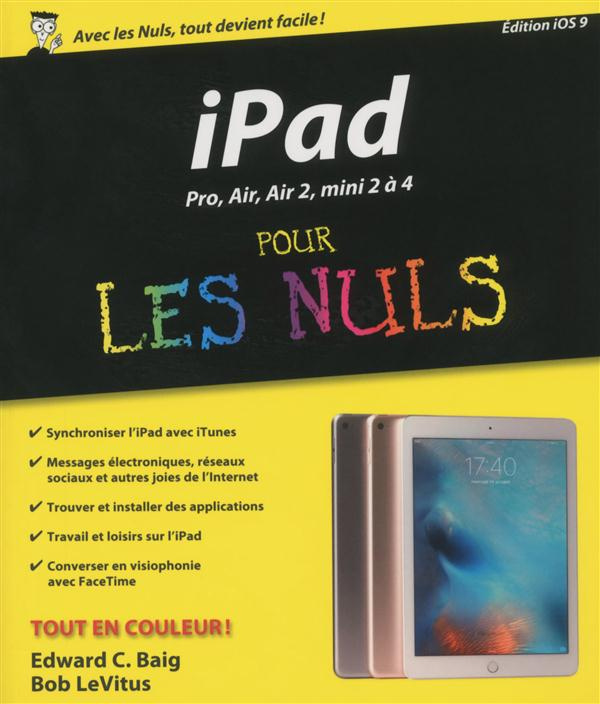 IPad avec iOS9 pour les nuls