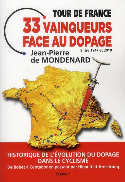 Tour de France, 33 vainqueurs face au dopage, entre 1947 et 2010. Historique de l'évolution du dopag