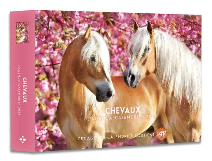 L'agenda-calendrier Chevaux. Edition 2024
